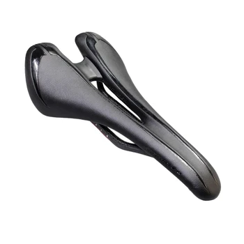 

Carbon Fiber Bike Saddle Lightweight Hollow Bicycle Saddle Seat Comfortable for MTB Road Bike