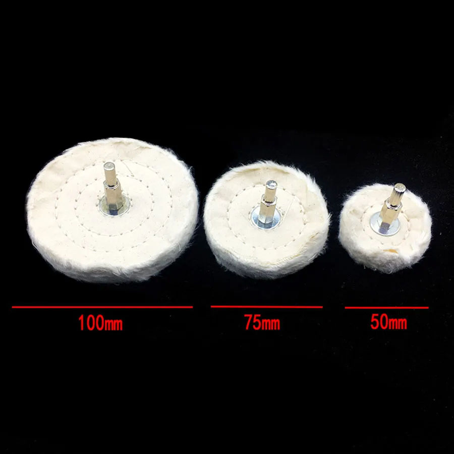7PCS Buffing Pad Polishing Mop Wheel Pads For Drill Kit Buffer Polish Wheels For Car Polishing