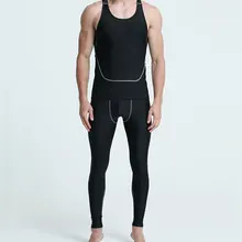 Мужской баскетбольный тренировочный костюм для фитнеса, дышащие быстросохнущие колготки, набор спортивных штанов для бега