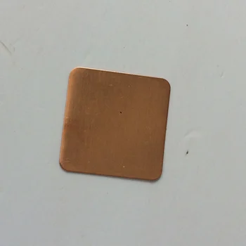 

10pieces/lot DIY 15*15mm Computer north and south bridge graphics chip copper shim heatsink Power tube heat sink copper