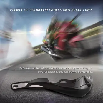 

1 Pair Motorcycle Handlebar Protection Dirt Bike Motocross Hand Guards Protect for 7/8" 22mm 1/8" 28MM Handlebar