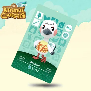 

262 Blanche Animal Crossing Card Amiibo Cards Work for Switch NS 3DS Games
