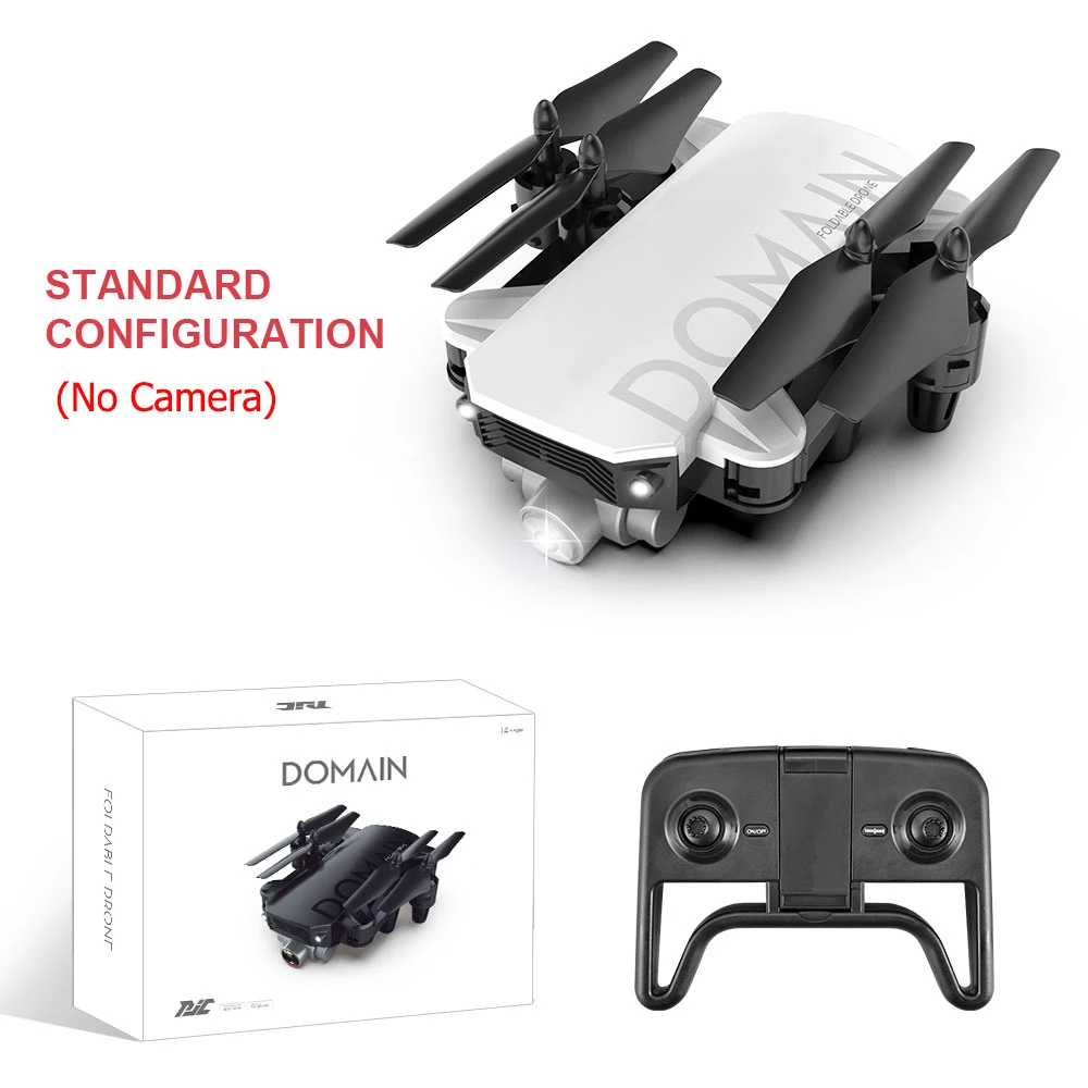 White NoCamera R7 RC 4K Дрон с HD широкоугольной камерой 720P RC вертолет Дрон Профессиональный Следуйте за мной жестами фото Квадрокоптер VS F8 R8 SG106 - Цвет: White NoCamera