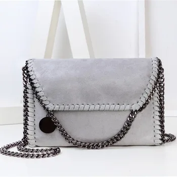 

Fashion women's bag 2020 new soft leather chain bag casual shoulder bag messenger bag clutch and wallet