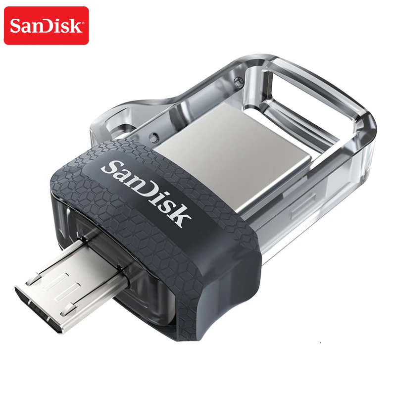 Флеш-накопитель USB SanDisk 16 Гб 64 ГБ 32 ГБ 128 Гб двойной OTG флеш-накопитель sdd3 новейший U диск USB 3,0 Флешка для телефона или ПК
