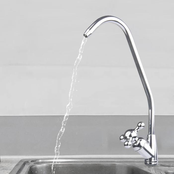 Faucet Tap 360 Degree Rotatable Smooth Modern Durable for Home Kitchen Sink