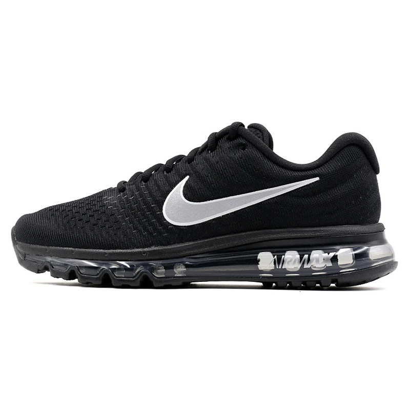 Мужские кроссовки для бега Nike AIR MAX, спортивные уличные кроссовки, спортивная Дизайнерская обувь, новинка, дышащая обувь для бега на шнуровке, 849559-010