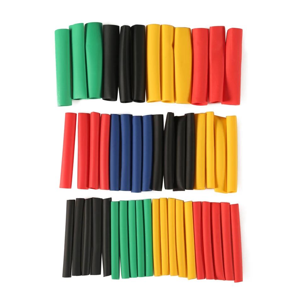 Heat Shrink Tube Heatshrink Tube Polyolefin Shrinking Assorted Wire Cable Insulated Sleeving Shrink 164Pcs/Set