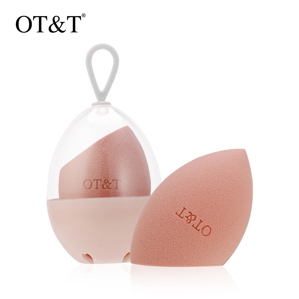 OT & T Professionelle Kosmetische Puff Non-latex Make-Up Schwamm Gesicht Foundation Concealer Pulver Creme Blending Schwämme Set für frauen