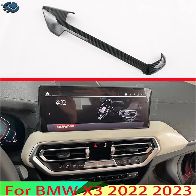 Per BMW X3 2022 2023 accessori auto ABS cromato pannello di controllo  centrale rivestimento interno|Modanature interne| - AliExpress