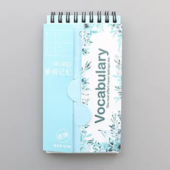 

Fluorescent color language learning and memory manual small book