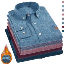 NIGRITY осень-зима, Мужская Фланелевая рубашка из хлопка, новая модель, высокое качество, Теплые повседневные рубашки, шлифованная одежда, рубашка, мужская рубашка