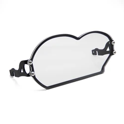 Motorcycle Headlight Protector Grill Cover (PVC)