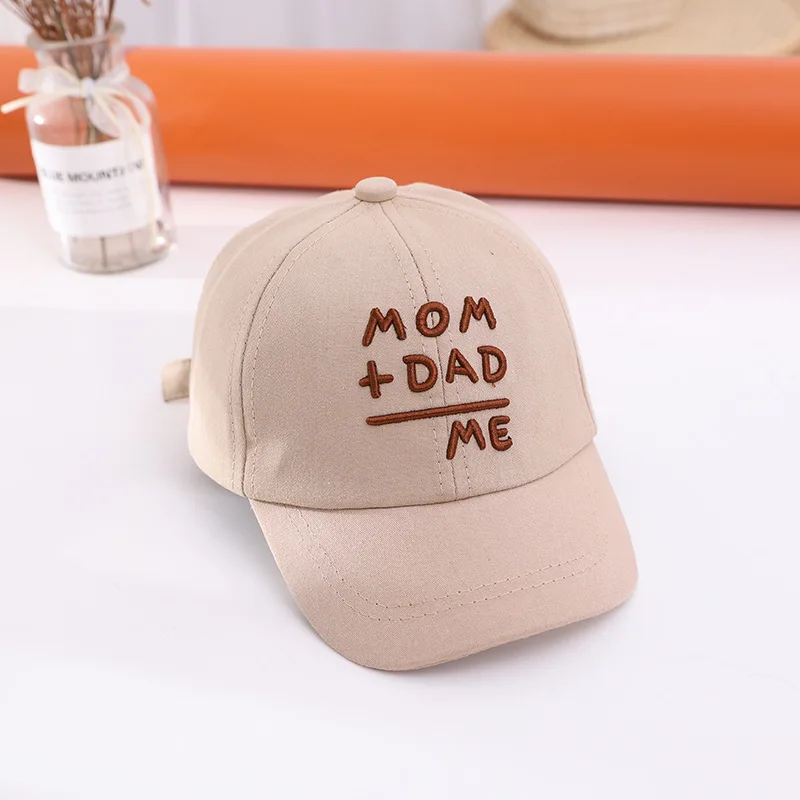 Baby Hat for Children Baseball Cap Baby Girl Hats Kids Letter Sunhat Cotton Spring Summer Toddler Girl Outdoor Visor Hats cute baby accessories Baby Accessories