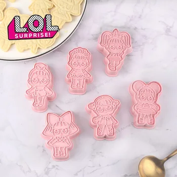 

LOL Surprise Doll Cookie Mold Set Christmas Halloween Party Decoration Kitchen Tool Cookie Cutter