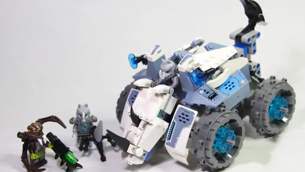 256 шт. Rogon's Rock Flinger ринона Sparacon транспортное средство 10076 фигурки строительные блоки собрать детские игрушки совместимы с 70131