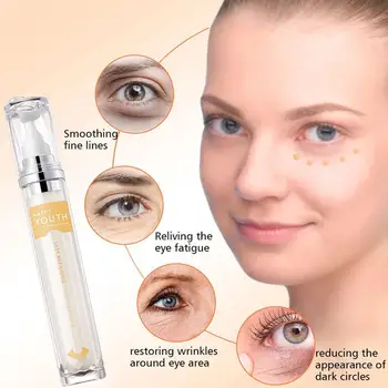 

18ml Eye Cream Anti Puffiness Moisturizing Rapid Reduction Circles Fine Cosmetics Dark Anti-Wrinkles Bag Remove Lines Cream J3H9