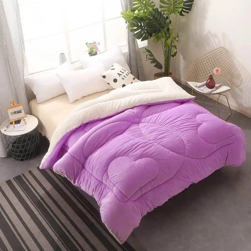 SJR-008 and Velvet Cashmere Tissue Warm Winter Wool Velvet Velvet Velvet Velvet Velvet Velvet Blanket King Queen Simple Double Kashmir - Цвет: SJR-008