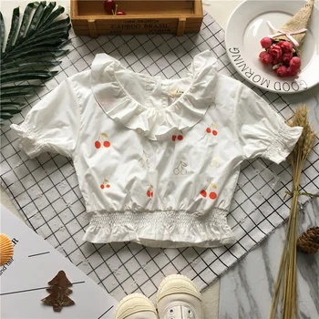 

Tonytaobaby Summer New Baby Girl Print Shirt Girls Shirts