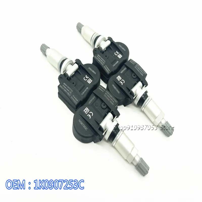 4 шт./лот 1K0907253C 1K0-907-253C система контроля давления в шинах TPMS датчик подходит для AUDI