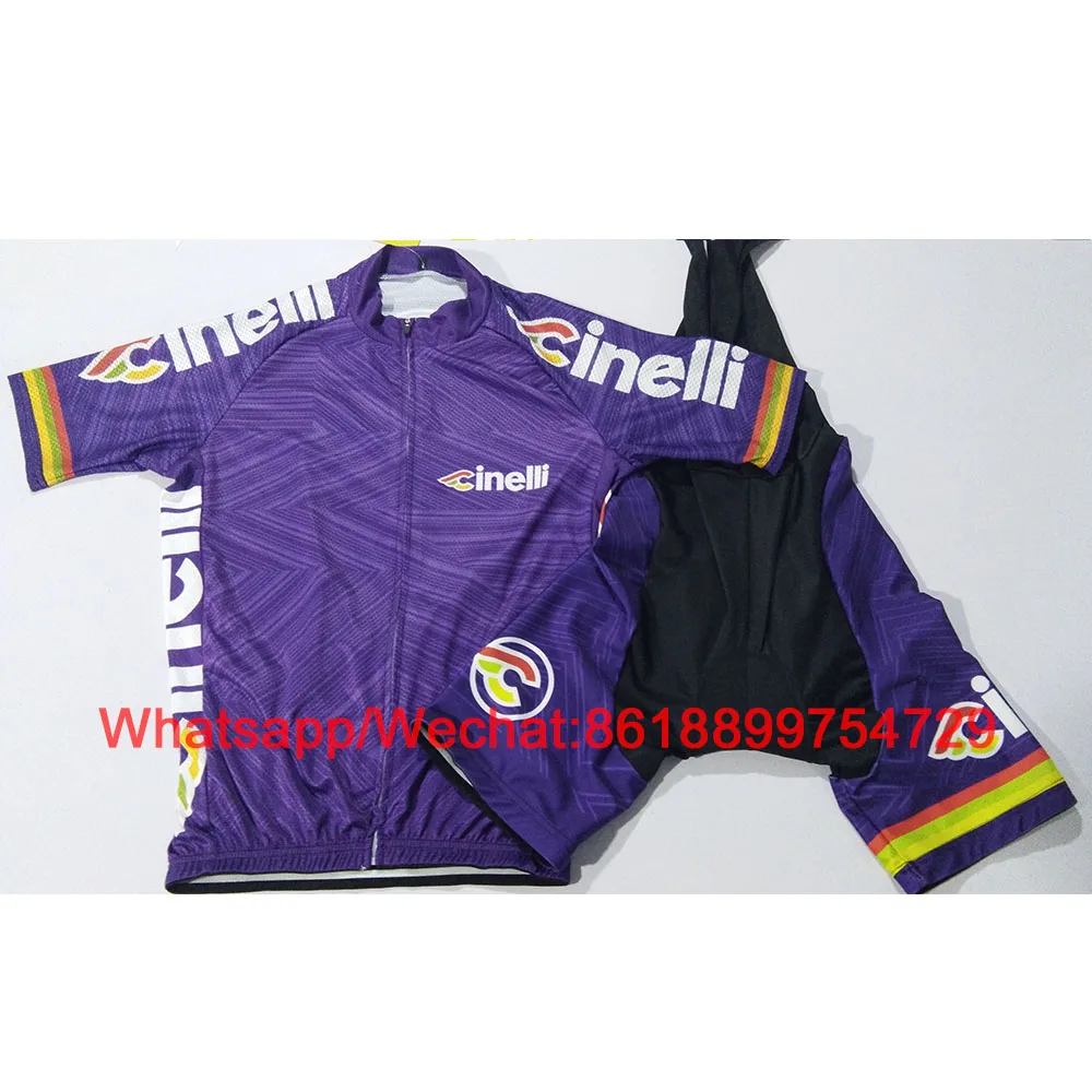 Американская команда cinelli, велосипедный костюм,, велосипедный Джерси, летний комплект одежды, traje ciclismo hombre wielerkleding heren, комплекты zomer ropa