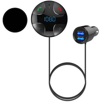 

Bluetooth FM Transmitter Wireless Car Kit MP3 Audio Player Bluetooth Hands-Free Support TF Card Car Charging Bluetooth 4.2