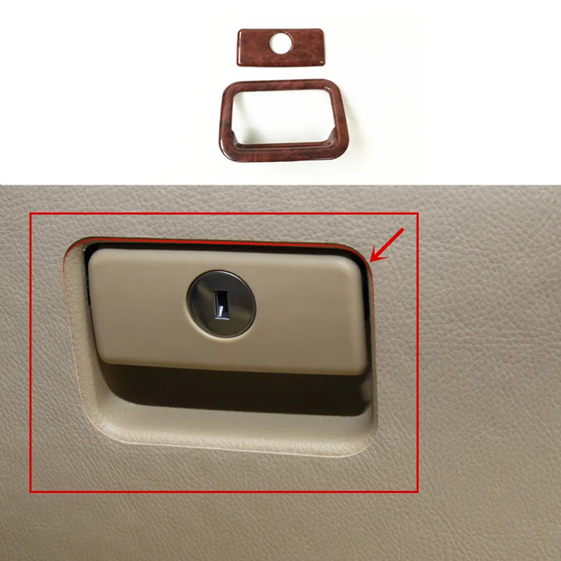 

ABS Plastic For Toyota Land Cruiser 150 Prado LC150 FJ150 2010-2017 Car Copilot Glove Box Handle Bowl Cover Trim Car Styling
