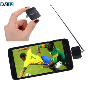 

TV Stick Mini DVB-T2 Android Phone Digital Portable TV Tuner Hevc h.264 Support EPG DVB-T ATSC ISDB-T Receiver For Stick