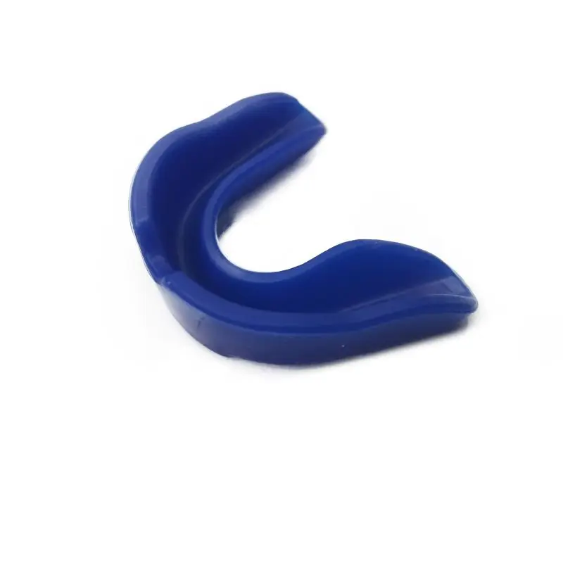 Navy blue Силиконовый защитный протектор для полости рта для взрослых, Защита рта, устойчивая к разрыву, аксессуары для тренировок на открытом воздухе, для бокса, Sanda, тхэквондо - Цвет: Navy blue