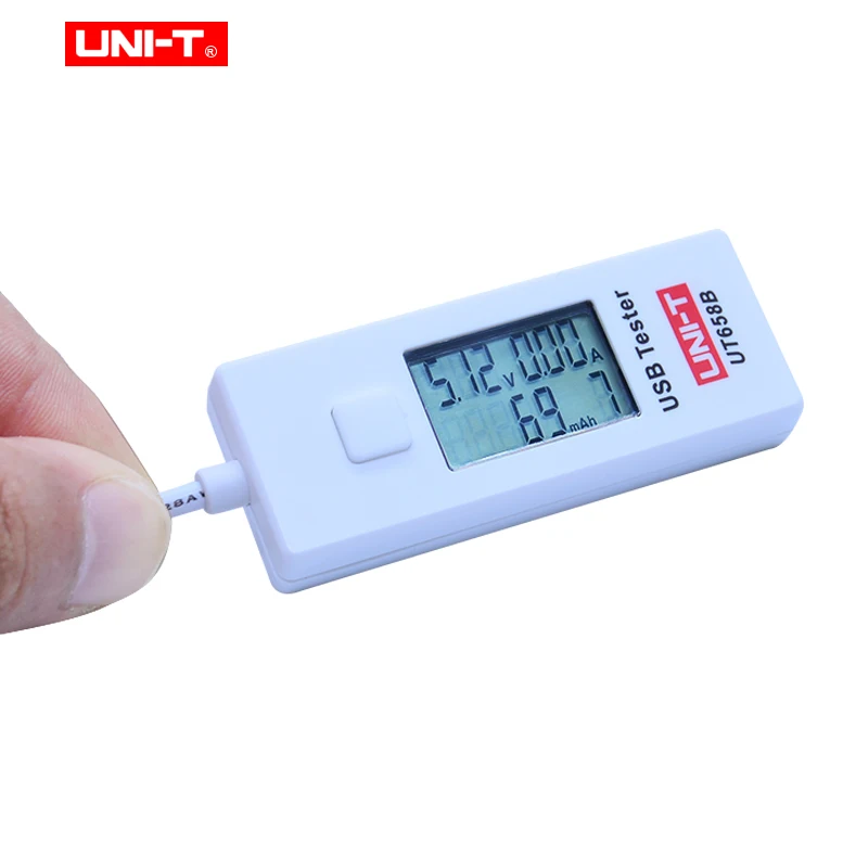 UNI-T UT658B USB тестер U диск доктор зарядные устройства Вольт Ампер метр напряжение и ток мониторы Макс 9 В с хранения данных