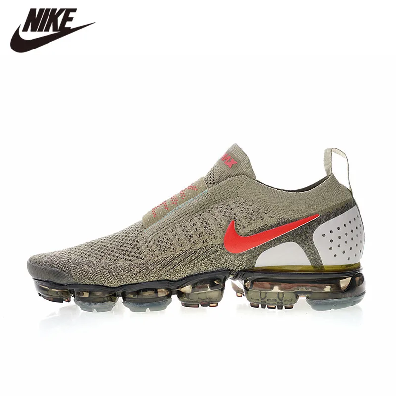 

Original Authentic NIKE AIR VAPORMAX FK MOC 2 Mens Running Shoes Sneakers Sport Outdoor Athletic Designer Footwear 2018 New