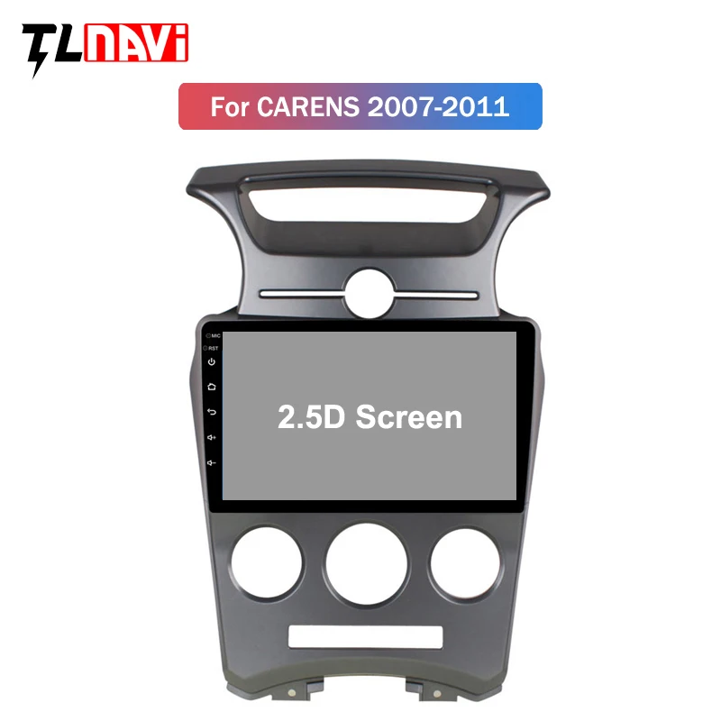 " 2.5D ips Android 8,1 автомобиля DVD gps плеер для Kia Carens 2007 2008 2009 2010 2011 автомобиль радио стерео головное устройство навигации - Цвет: 2.5D (Model 1)