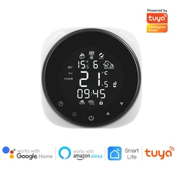 Tuya Intelligent Temperature Controller Thermostat Gas Boiler Water Heating Electric Warming Adjuster LCD APP Voice Control