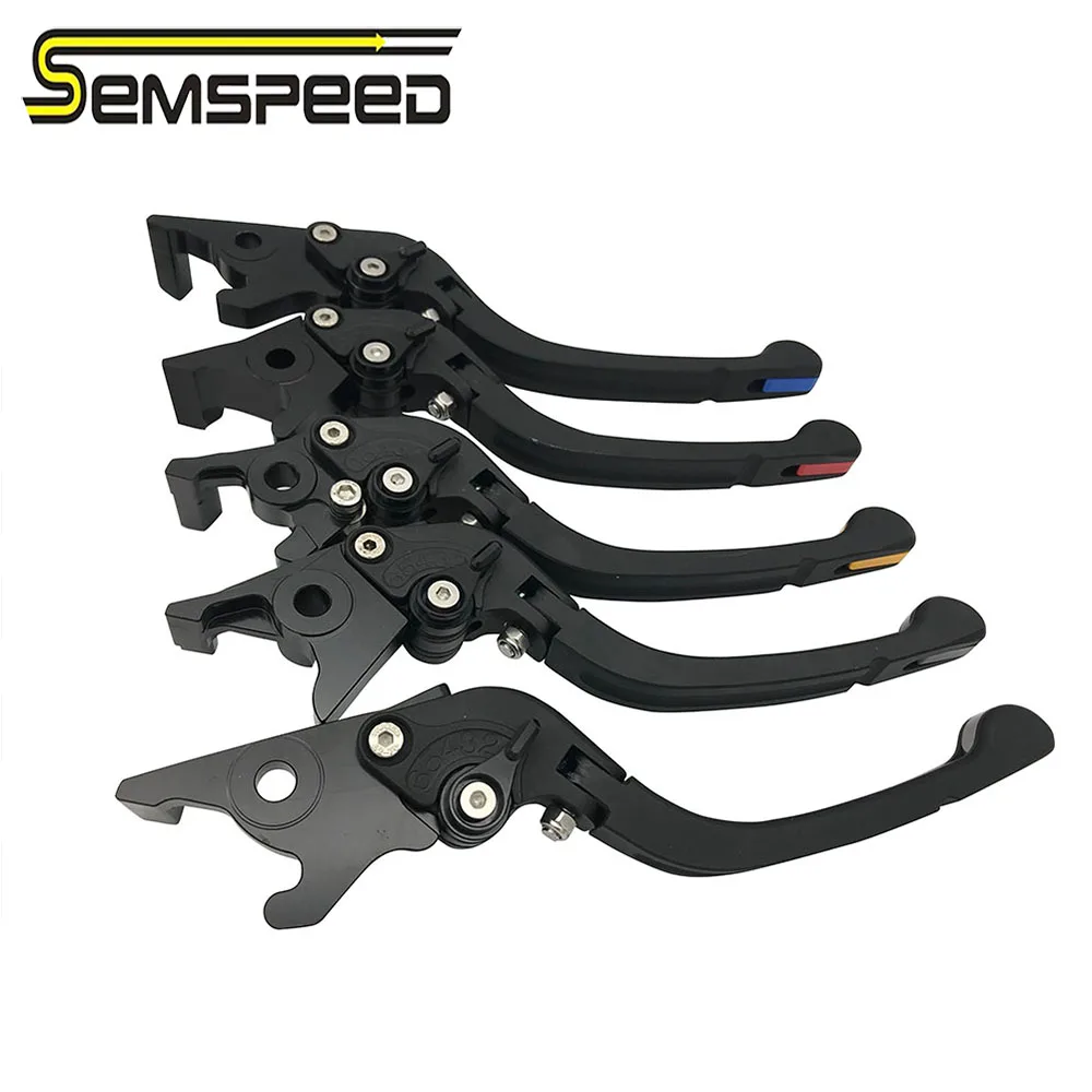 Adjustable Short Levers Suzuki Short CNC Clutch & Brake Levers For - Foto 8
