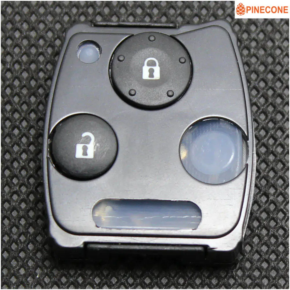 PINECONE для HONDA ACCORD CROSSTOUR CIVIC EX CRV CRZ ODYSSEY PILOT FIT RIDGELINE чехол для ключей сменный брелок 1 шт - Цвет: 2 Buttons Key Pad A