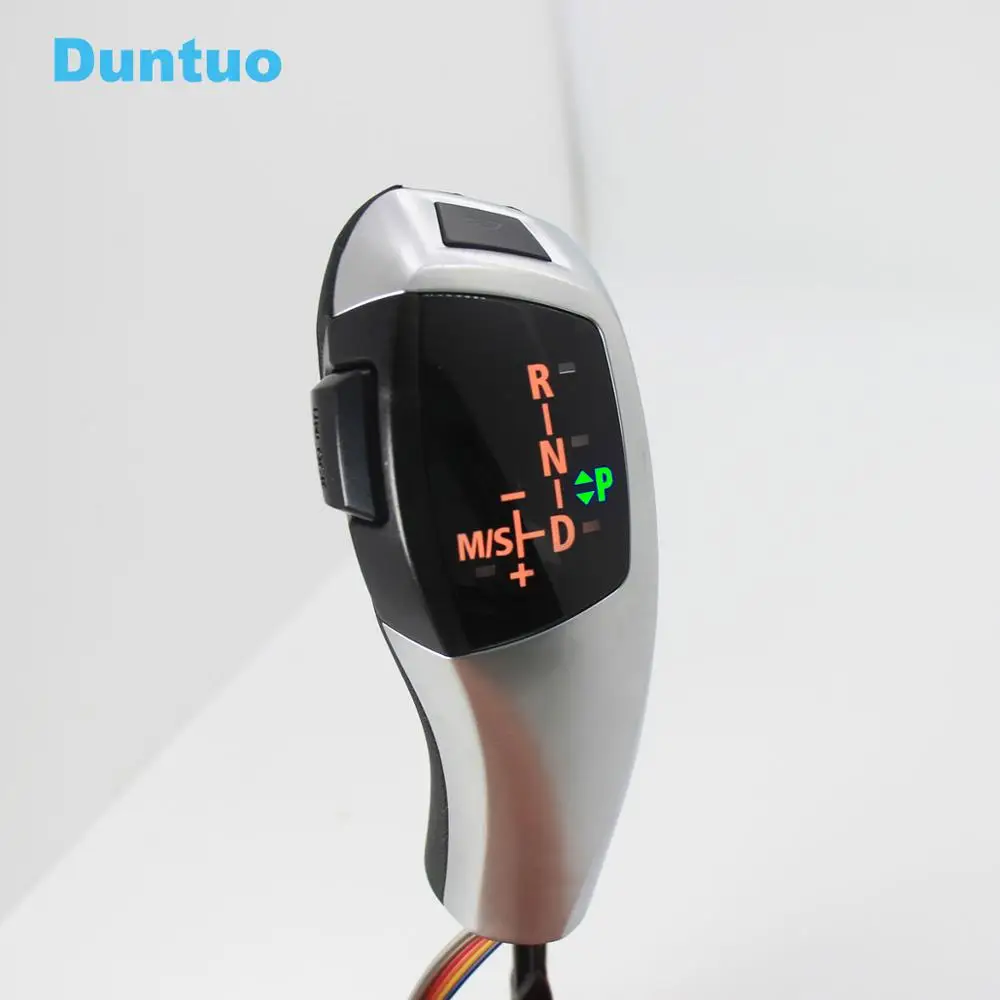 Tanie LED gałka zmiany biegów automatyczne dla BMW E46 E39 E60 E90 E92 E82 E87 E38 E84 E83 E53 E86 E89