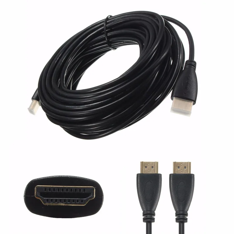 10m HDMI Cable High Quality 1080P HDMI Cable for HDTV DVD Notebook Projector Home Theater