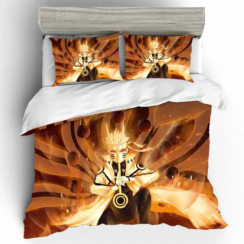 Домашний текстиль постельное белье Наруто Ropa De Cama Sabanas подарок 3d комплект постельного белья королевского размера Комплект постельного белья s для девочек постельное белье поплин