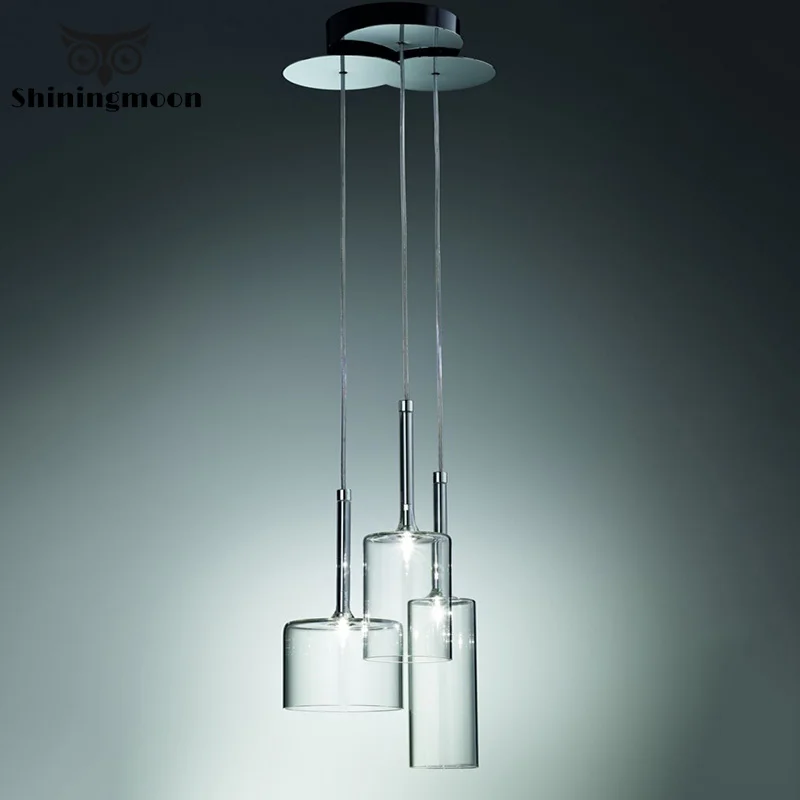 Современная стеклянная бутылка креативные подвесные светильники AXO SPILLRAY