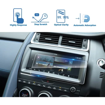 

LFOTPP For E-Pace Incontrol Touch Pro 10.2 Inch Car Navigation Tempered Glass Screen Protector Auto Interior Protective Sticker