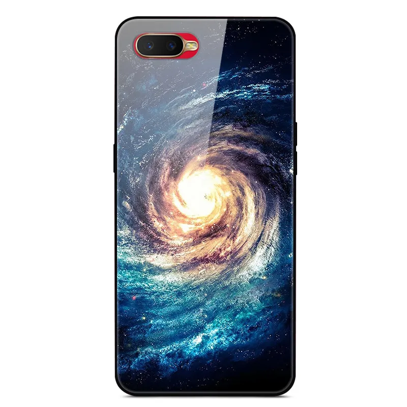 Светло-зеленый Для OPPO RX17 Neo чехол из закаленного стекла силиконовый бампер жесткая стеклянная задняя крышка для OPPO RX 17 Neo чехол Funda RX17 Neo RX17Neo - Цвет: Светло-зеленый