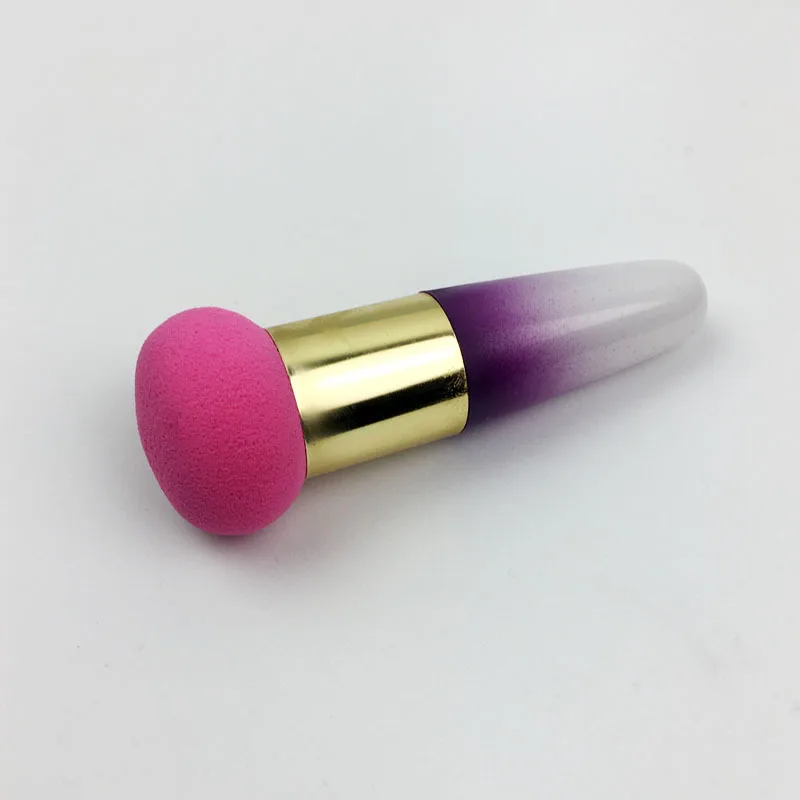 

With Handle Makeup Puff Mushroom Head with Handle Sponge Wet And Dry Dual Purpose Makeup Supplies Clean Health Easy to Cleaning