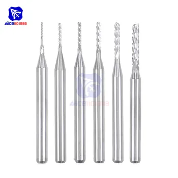 

diymore 0.5mm/0.8mm/1mm/1.2mm/1.5mm/2mm Micro PCB Drill Tool Tungsten Steel Drill for Print Circuit Board