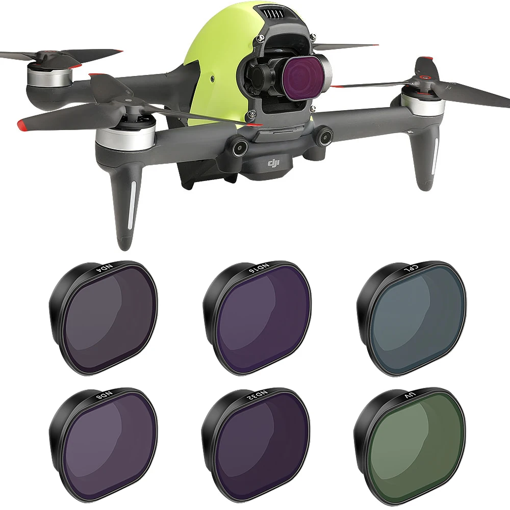 Набор фильтров для объектива DJI FPV Camera Professional UV CPL ND4 ND8 ND16 ND32 | Электроника
