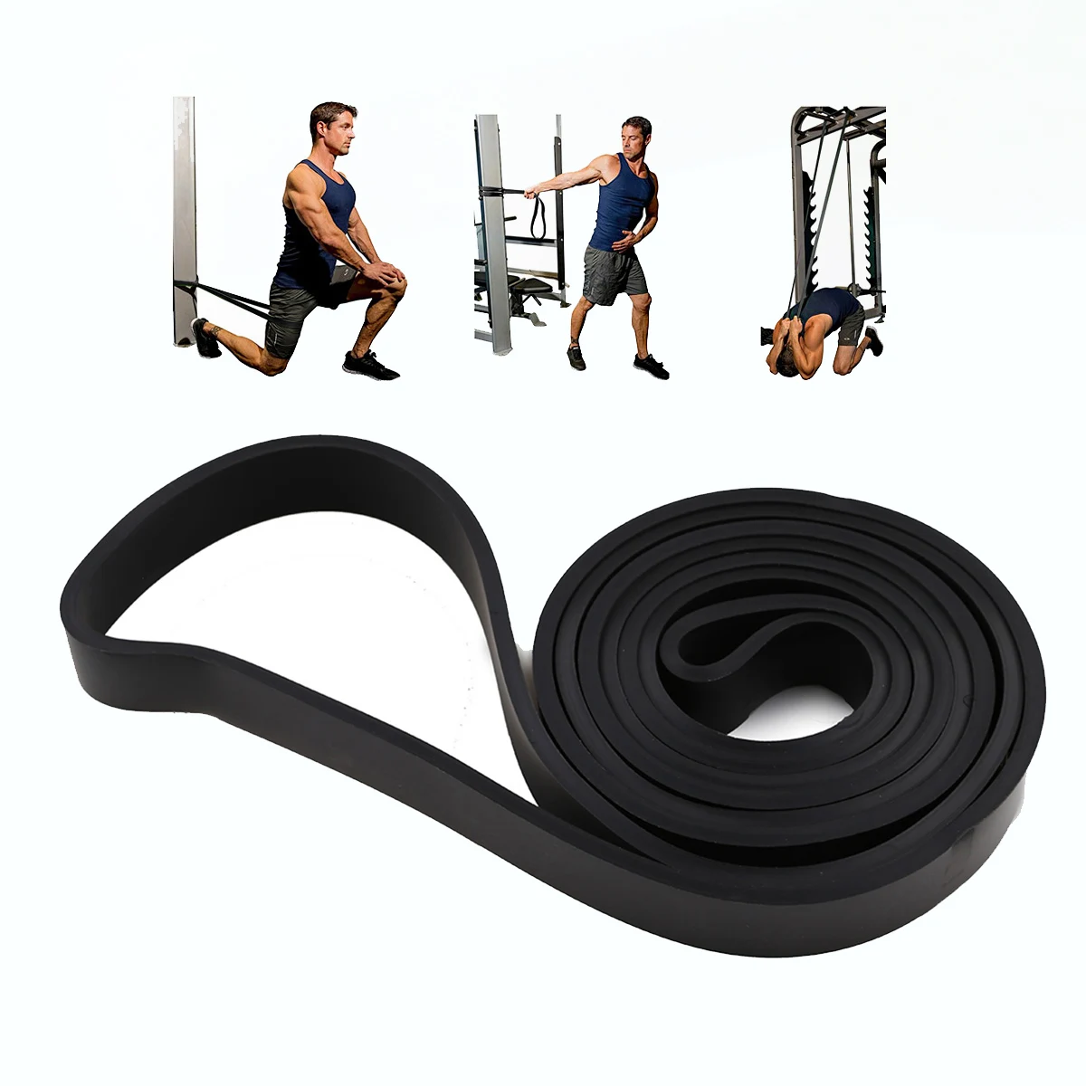 Resistance Bands 41" Crossfit Strength rubber Loop Power Expander Hanging workout Rubber Pull Up Band