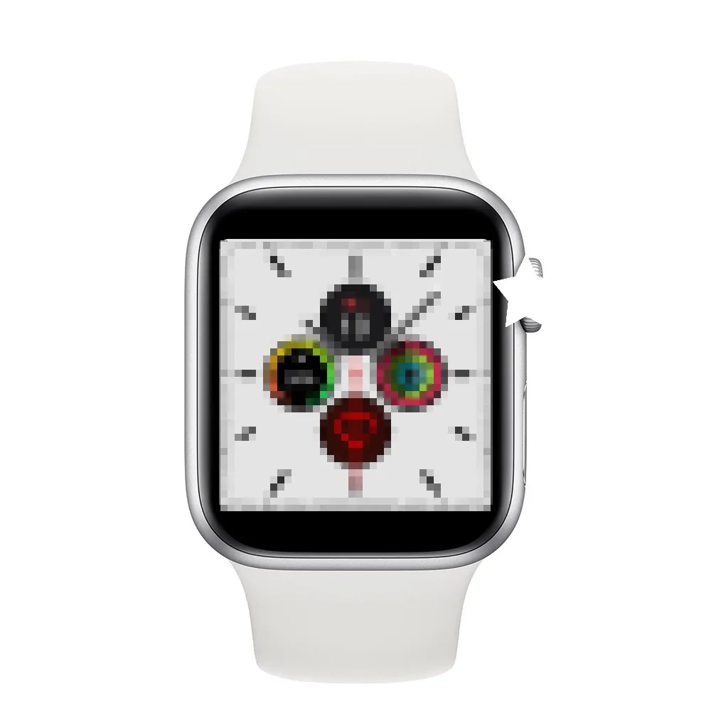 Bluetooth SmartWatch T200 сердечного ритма Ip68 Водонепроницаемые Смарт-часы для женщин и мужчин для IOS Apple iPhone Android PK часы 5 IWO 11 12 - Цвет: silver