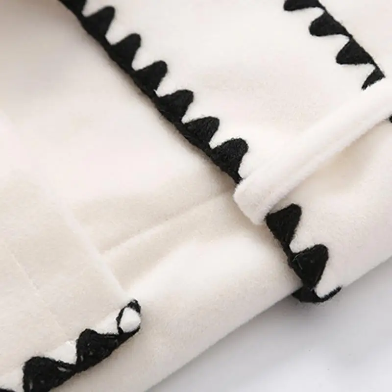 Autumn Winter Casual Wool Jacket Women Turn Down Collar Fashion Coat Outerwear Long Coat