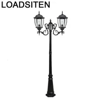 Квадратный от Iluminador Jardin Lampione Giardino Ogrodowe лампа Uliczna Led Плаза светильник наружный уличный дорожный светильник