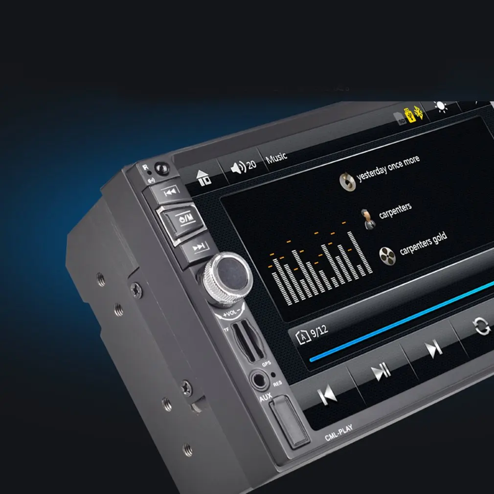 7030GM 7 дюймов Bluetooth стерео Авто медиа MP5 плеер RC управление камера заднего вида дистанционное управление Автомобильная камера заднего вида