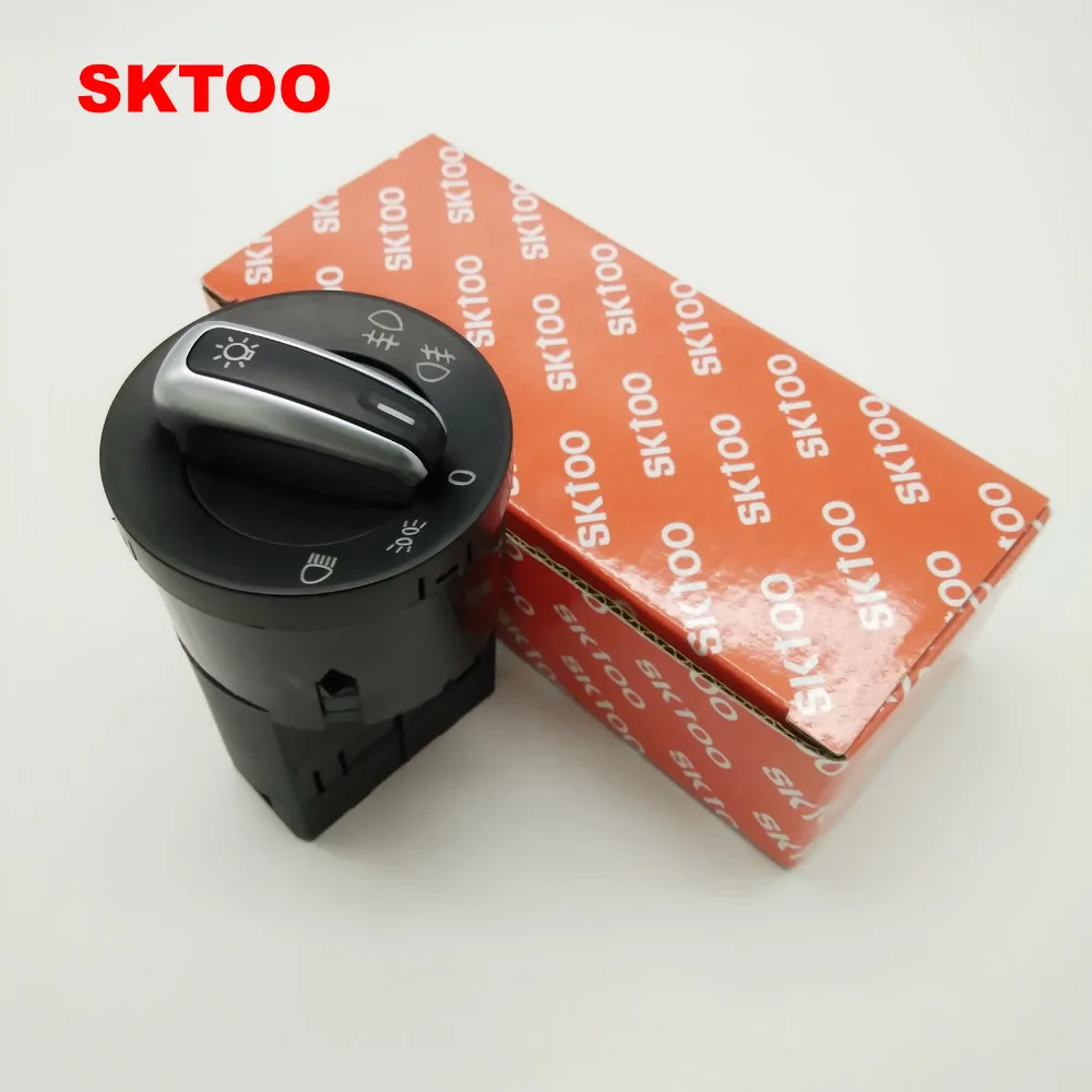 SKTOO хромированный переключатель фар для VW Passat B5 B5.5 Golf Bora JETTA MK4 для Beetle, sharan сиденье для Polo Alhambra 3B0941531 3BD941531